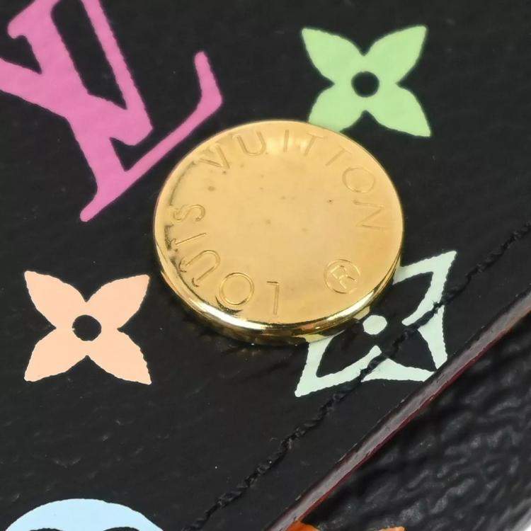 Pre Owned Louis Vuitton Monogram Multicolor 4 Key Case