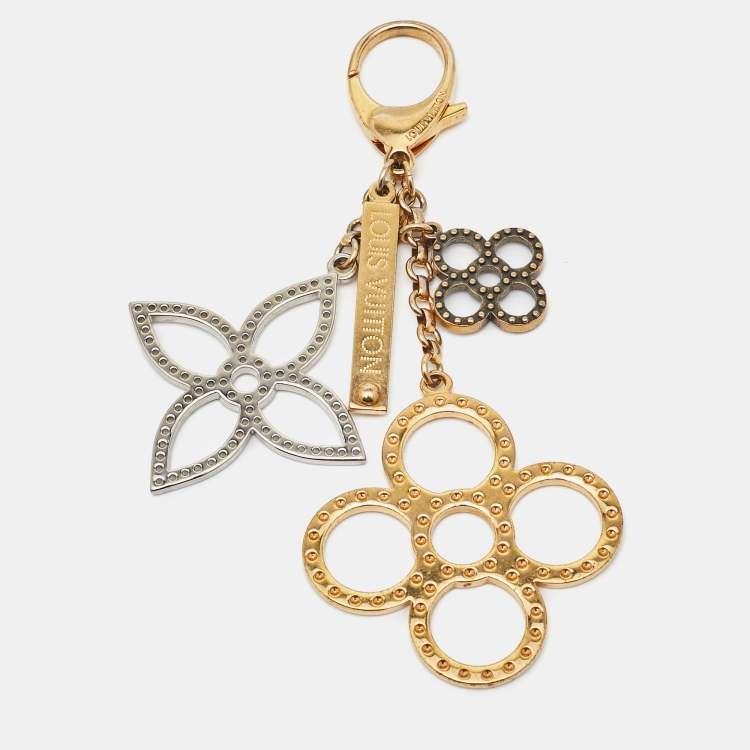 Pre Owned Louis Vuitton Tapage Three Tone Metal Bag Charm