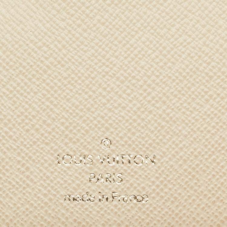 مملوكة مسبقًا Louis Vuitton Damier Ebene Trunk Canvas Small Ring Agenda Cover