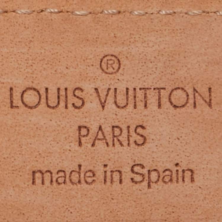 مملوكة مسبقًا Louis Vuitton Black Epi Leather LV Initiales Belt 85CM