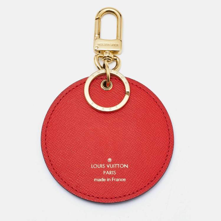 Pre Owned Louis Vuitton Monogram Canvas Christmas Animation Cats Bag Charm/Key Ring