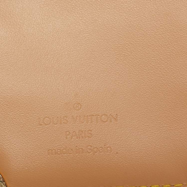 Pre Owned Louis Vuitton White Monogram Multicolor Canvas Small Agenda Ring Cover