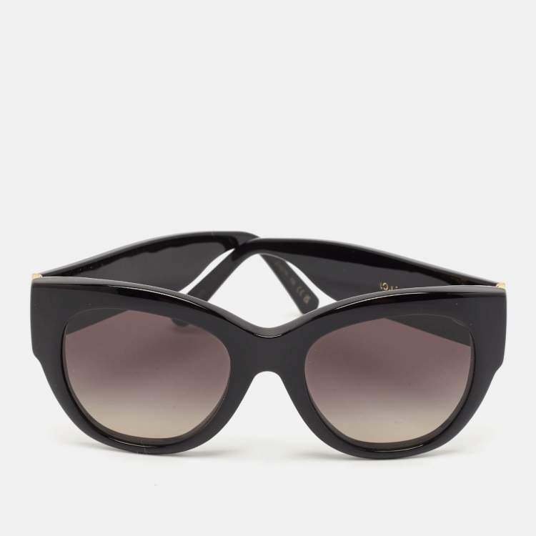 Pre Owned Louis Vuitton Black Gradient LV Empreinte Square Sunglasses