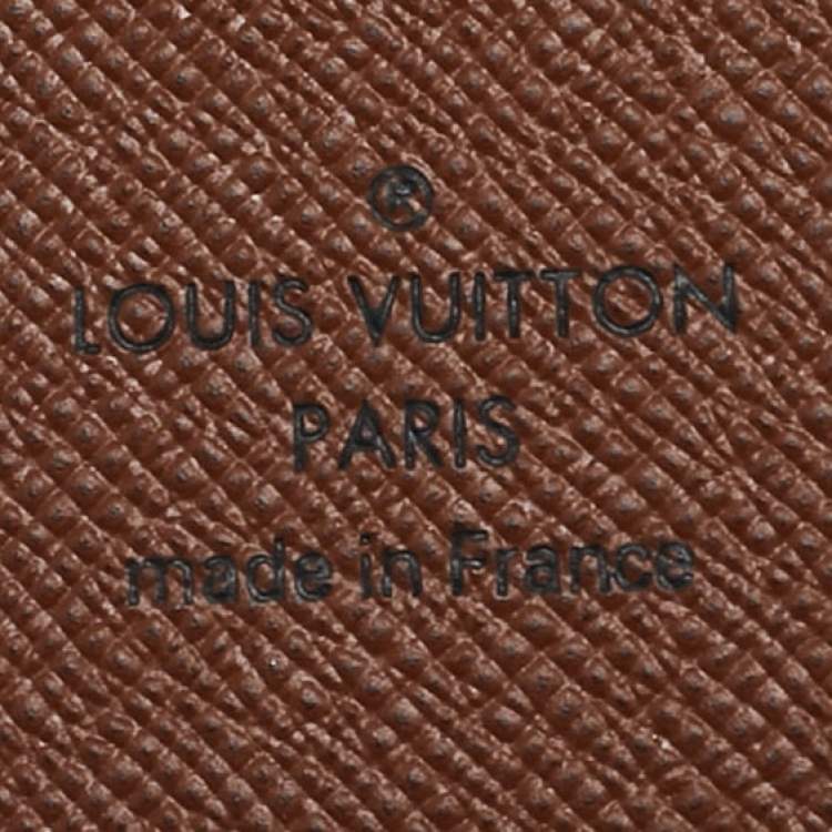 Pre Owned Louis Vuitton Monogram Canvas Large Ring Agenda Cover