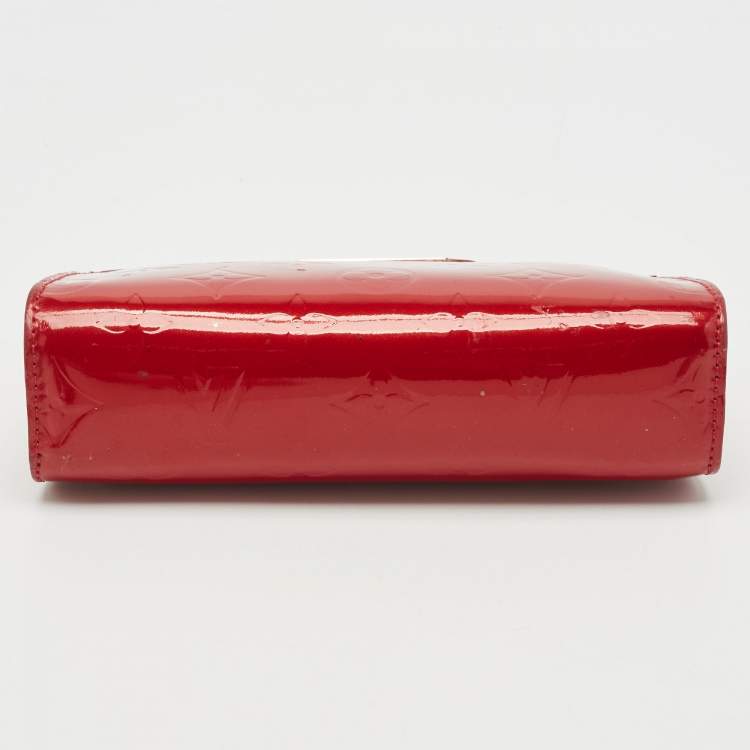 Pre Owned Louis Vuitton Pomme D'Amour Monogram Vernis Cosmetic Pouch