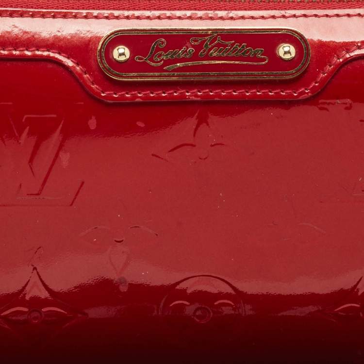Pre Owned Louis Vuitton Pomme D'Amour Monogram Vernis Cosmetic Pouch