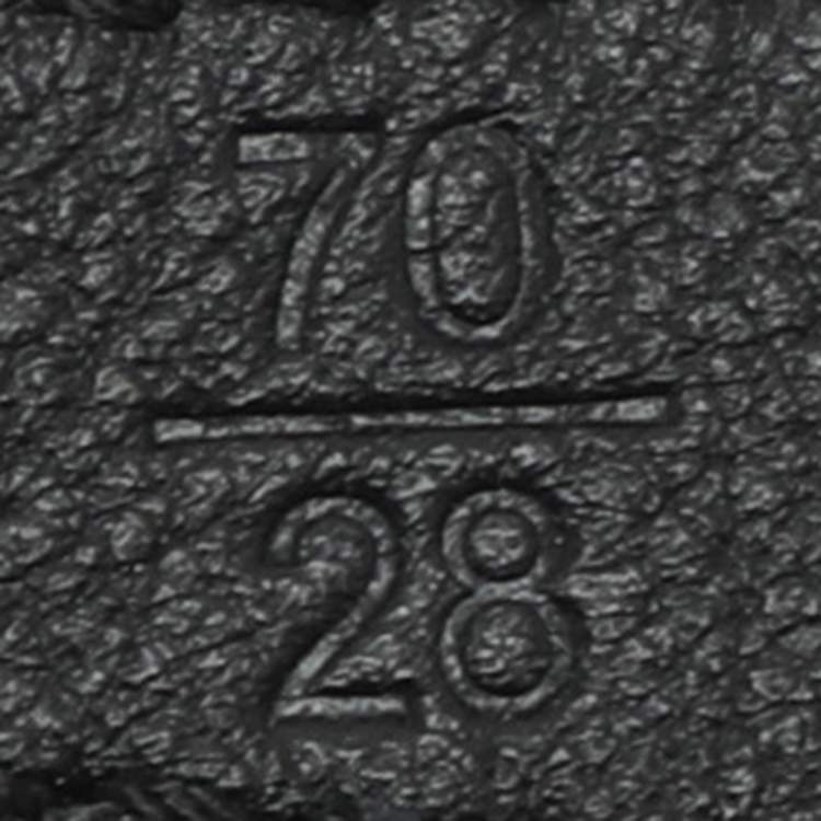 Pre Owned Louis Vuitton Black Vernis Leather Louise Corset Belt 70CM