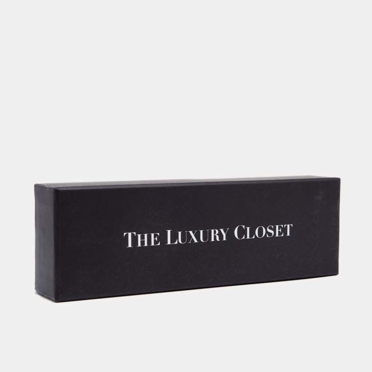 Pre Owned Louis Vuitton Love Letter Timeless Two Tone Charm Bracelet