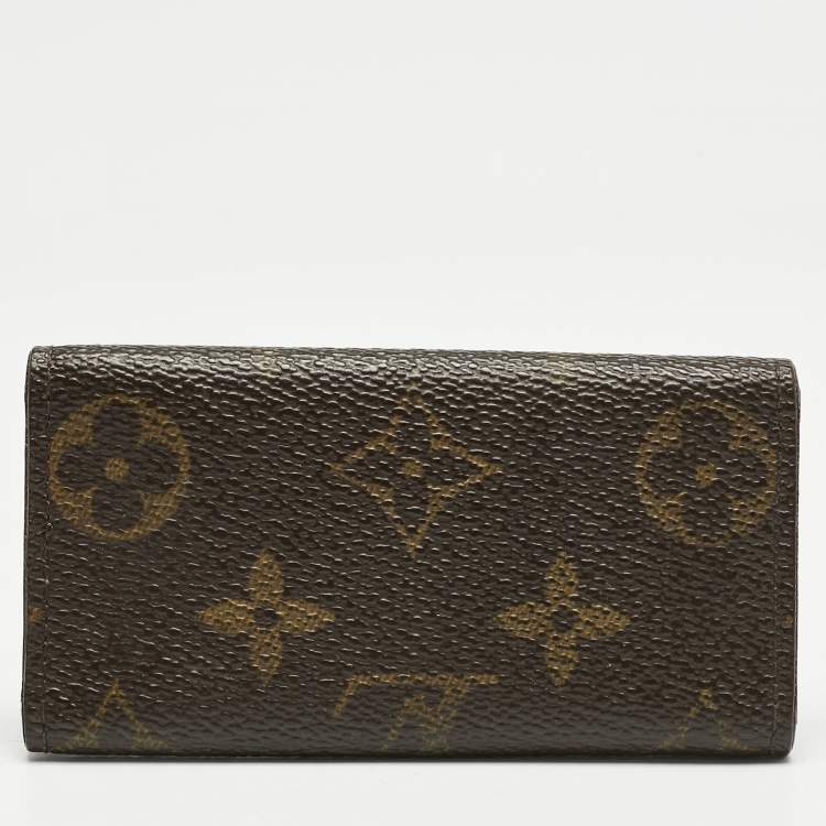 Pre Owned Louis Vuitton Monogram Canvas 4 Key Holder