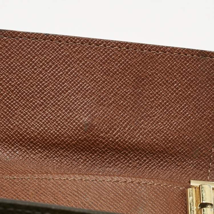 Pre Owned Louis Vuitton Monogram Canvas 4 Key Holder