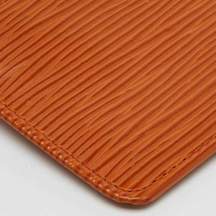 Pre Owned Louis Vuitton Cipango Gold Epi Leather Key Pouch