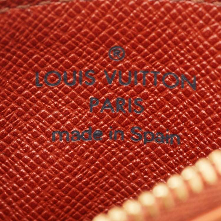 Pre Owned Louis Vuitton Cipango Gold Epi Leather Key Pouch