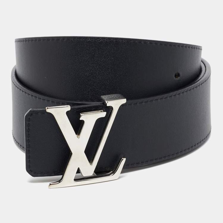 Pre Owned Louis Vuitton Monogram Canvas LV Initiales Belt 85 CM