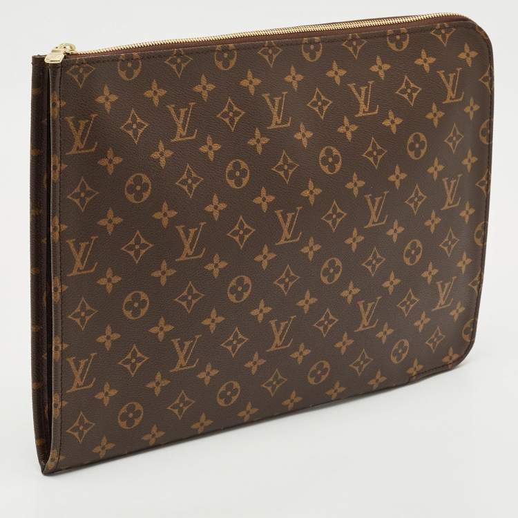 Pre Owned Louis Vuitton Monogram Canvas Poche Documents Portfolio Case