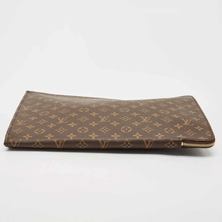 Pre Owned Louis Vuitton Monogram Canvas Poche Documents Portfolio Case