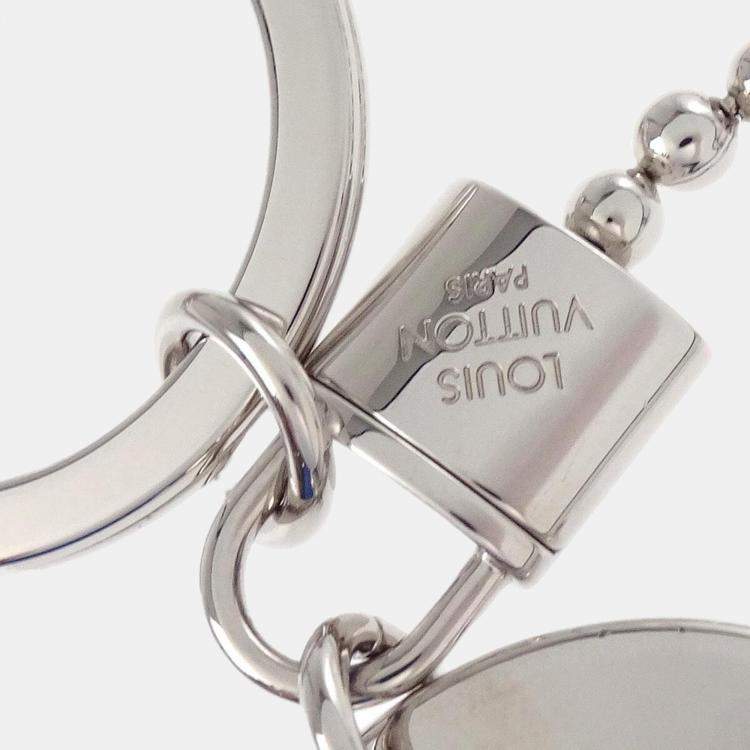 Pre Owned Louis Vuitton SIlver Plated Bag Charm