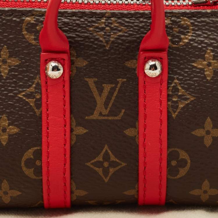 Pre Owned Louis Vuitton Monogram Canvas LV Colormania Mini Keepall Pouch