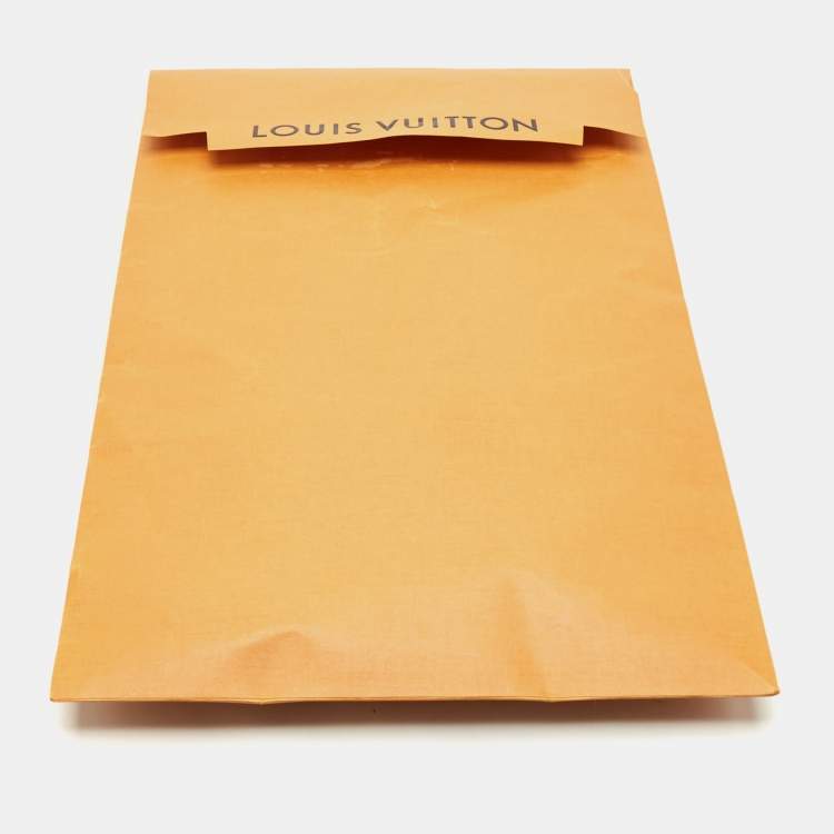 Pre Owned Louis Vuitton Black Gradient Wool Scarf