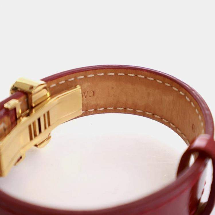Pre Owned Louis Vuitton Vintage Monogram Vernis Wish Bracelet 