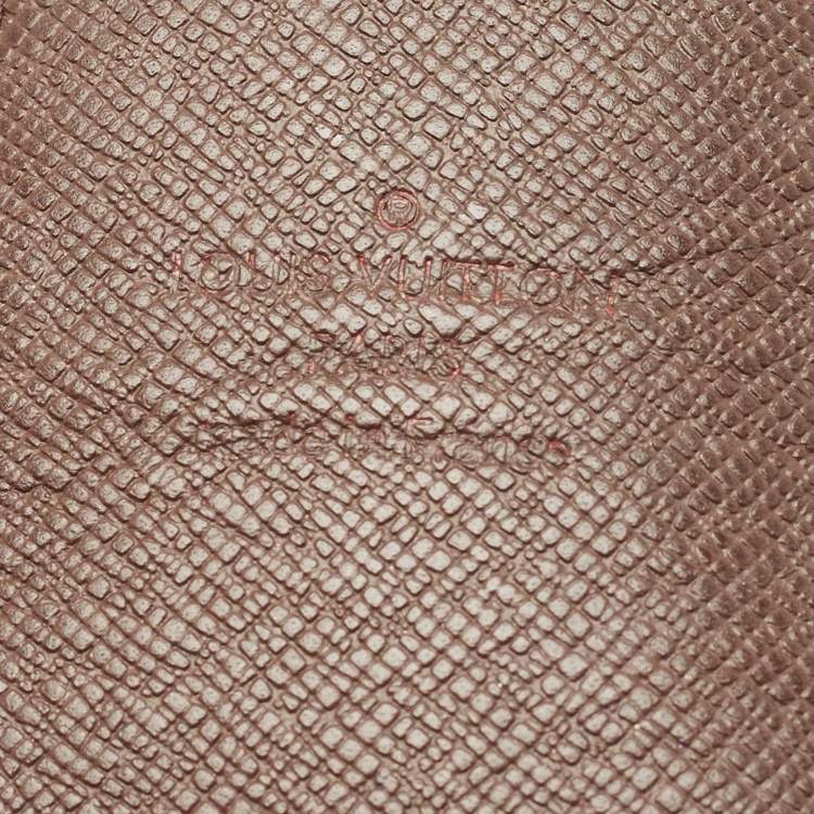 Pre Owned Louis Vuitton Damier Ebene Canvas Cigarette Case