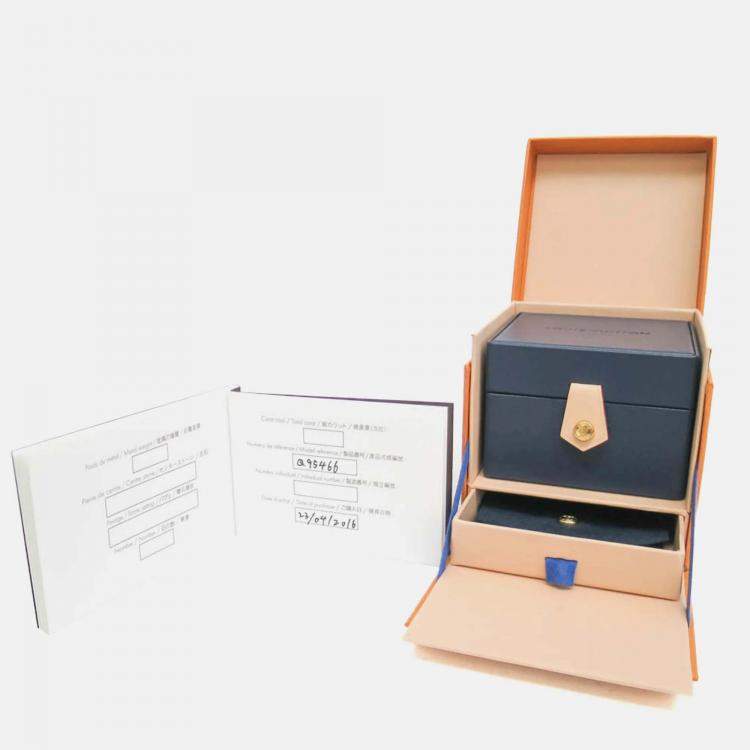 Pre Owned Louis Vuitton Color Blossom Star 18K Rose Gold and Mother of Pearl Charm Bracelet