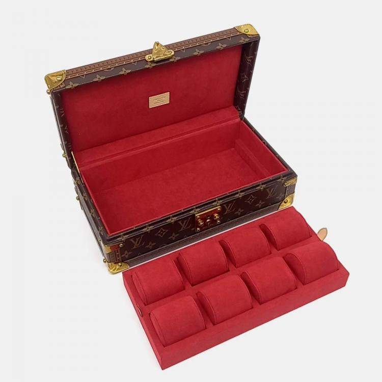 Pre Owned Louis Vuitton Monogram 8 Watch Case