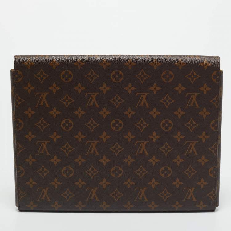 Pre Owned Louis Vuitton Monogram Canvas Mark Folder