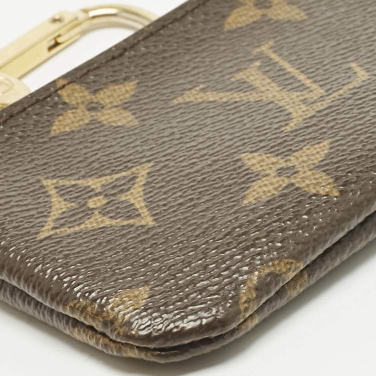 Pre Owned Louis Vuitton Monogram Canvas Key Pouch