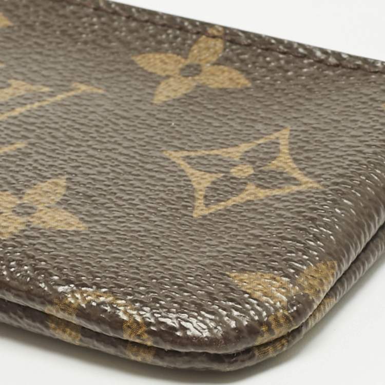 Pre Owned Louis Vuitton Monogram Canvas Key Pouch