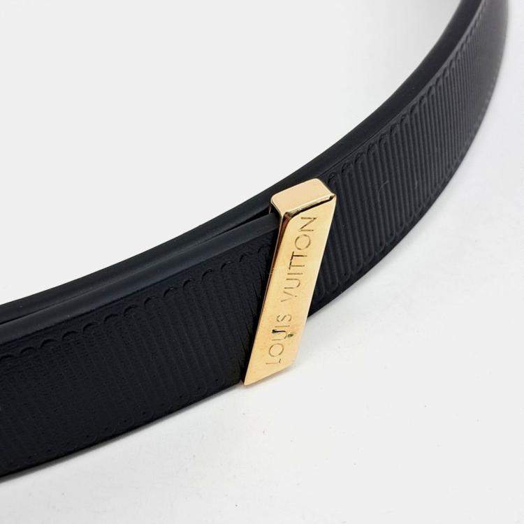 Pre Owned Louis Vuitton LV Initiales Couture Belt