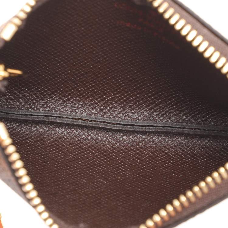 Pre Owned Louis Vuitton Damier Ebene Canvas Key Pouch