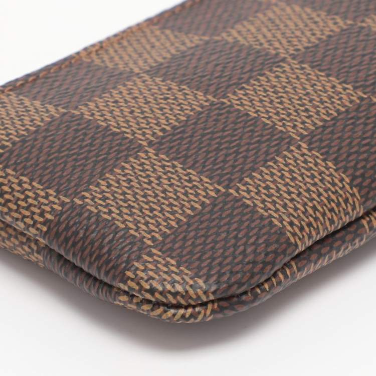 Pre Owned Louis Vuitton Damier Ebene Canvas Key Pouch