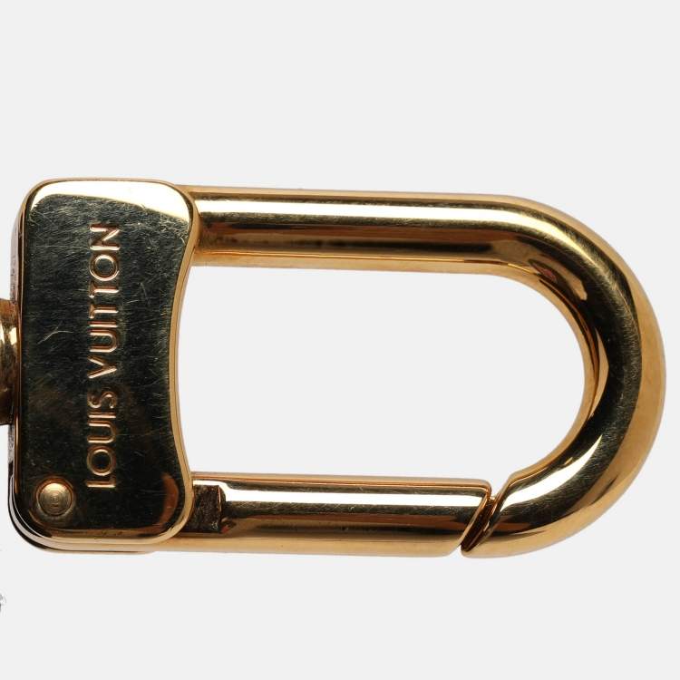 Pre Owned حامل مفاتيح ودلاية حقيبة دائرية بقلب قصص لوي فيتون كانفاس مونوجرامي