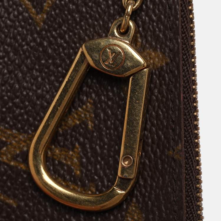 Pre Owned Louis Vuitton Monogram Canvas Key Pouch