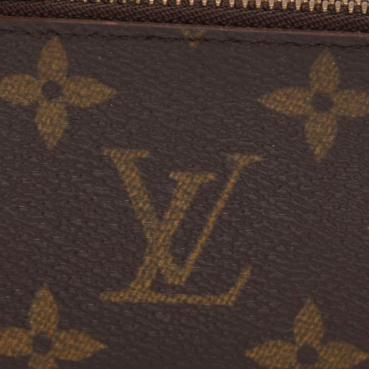 Pre Owned Louis Vuitton Monogram Canvas Key Pouch