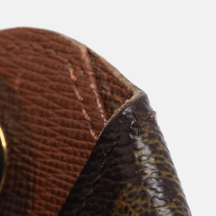 Pre Owned Louis Vuitton Monogram Canvas Round Key Holder