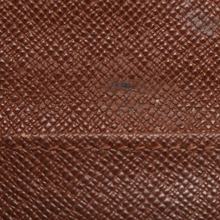 Pre Owned Louis Vuitton Monogram Canvas Round Key Holder