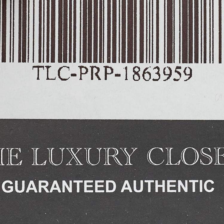 Pre Owned Louis Vuitton Fleur de Monogram Enamel Gold Tone Bag Charm