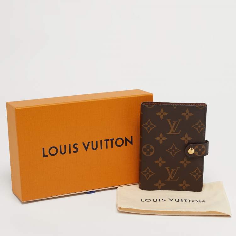 Pre Owned Louis Vuitton Monogram Canvas Small Ring Agenda Cover