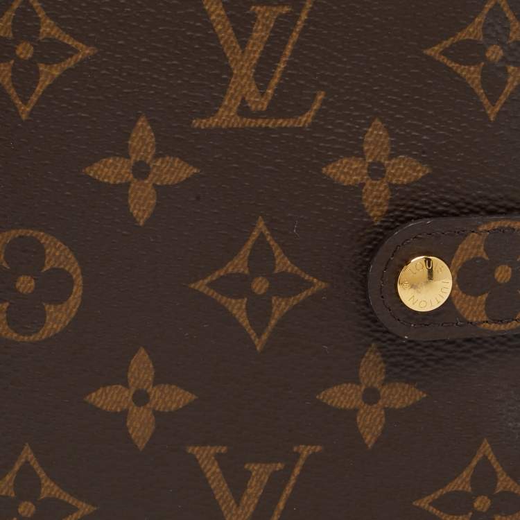 Pre Owned Louis Vuitton Monogram Canvas Small Ring Agenda Cover