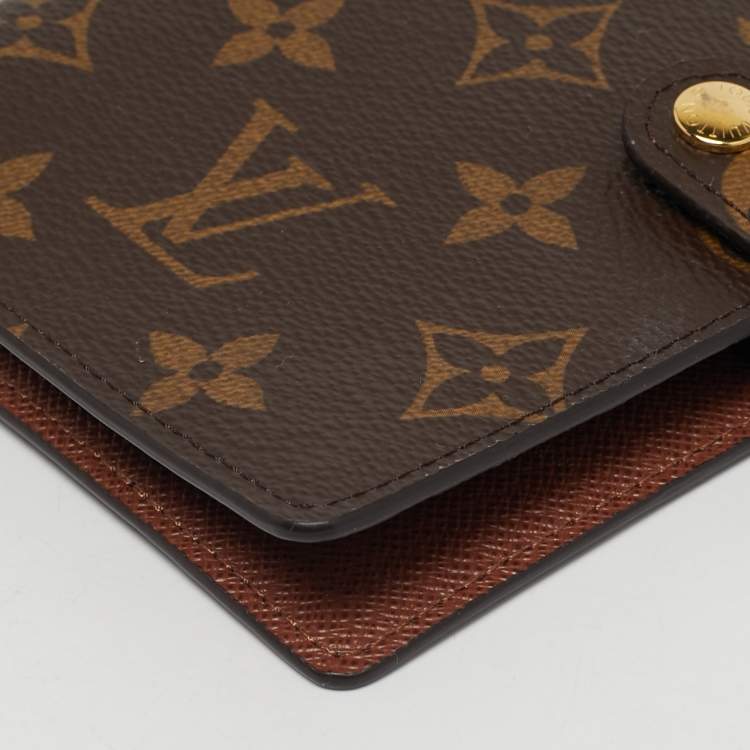 Pre Owned Louis Vuitton Monogram Canvas Small Ring Agenda Cover