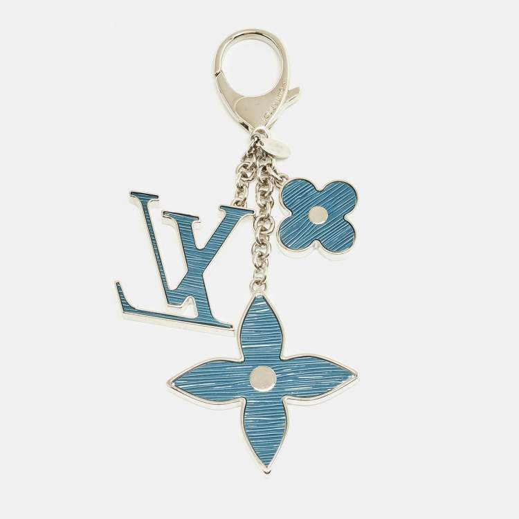 Pre Owned Louis Vuitton Fleur d'Epi Resin Silver Tone Bag Charm