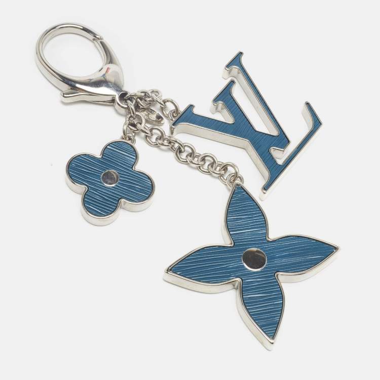 Pre Owned Louis Vuitton Fleur d'Epi Resin Silver Tone Bag Charm
