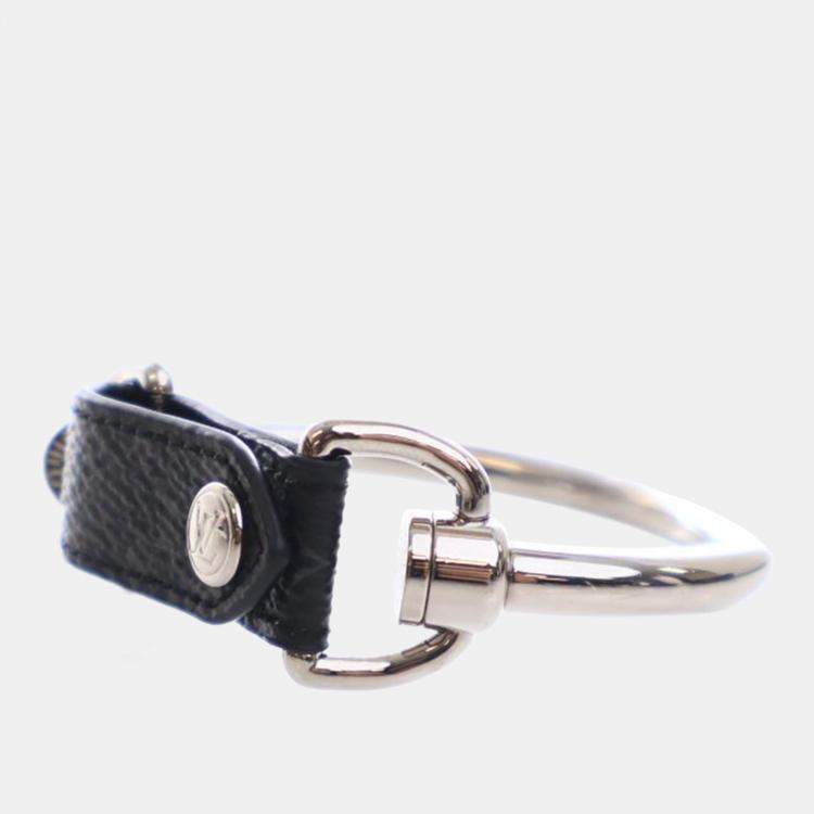 Pre Owned Louis Vuitton Monogram Eclipse Bracelet Sz M
