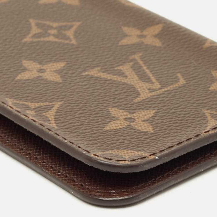 Pre Owned Louis Vuitton Monogram Canvas iPhone 6 Plus Folio Case