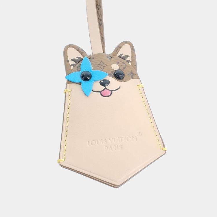 Pre Owned Louis Vuitton LV Dog Bag Charm