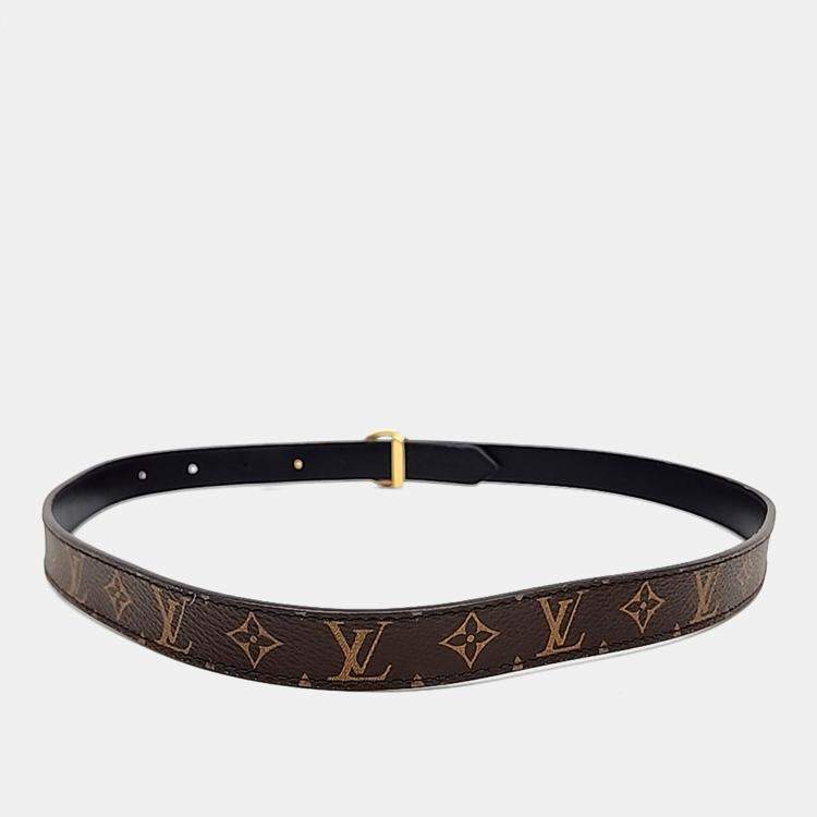 Pre Owned Louis Vuitton Circle Prime Reversible Belt