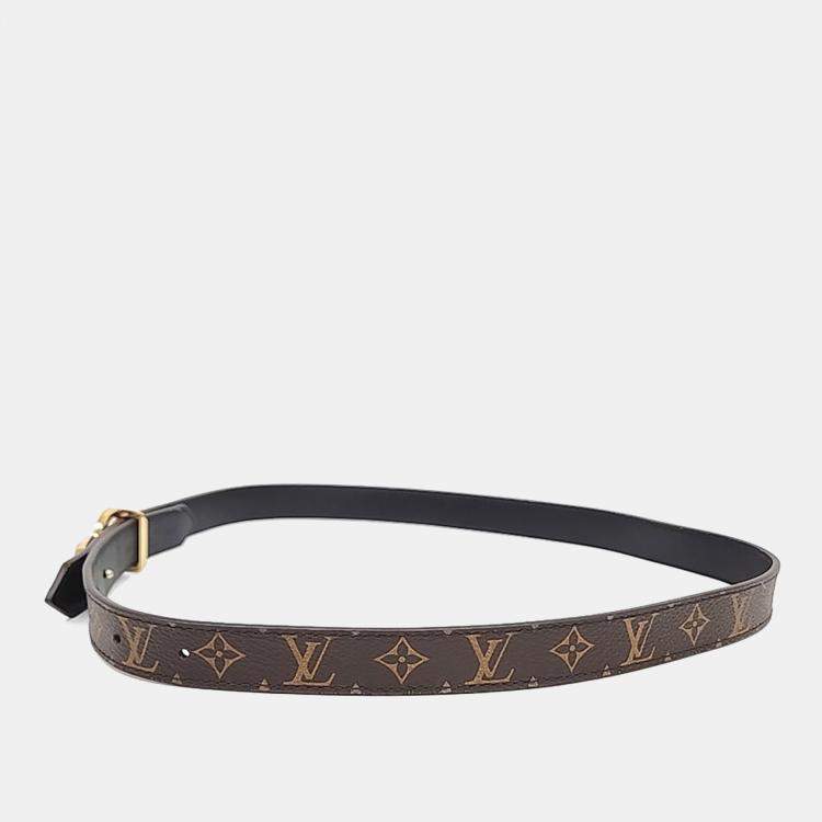Pre Owned Louis Vuitton Circle Prime Reversible Belt