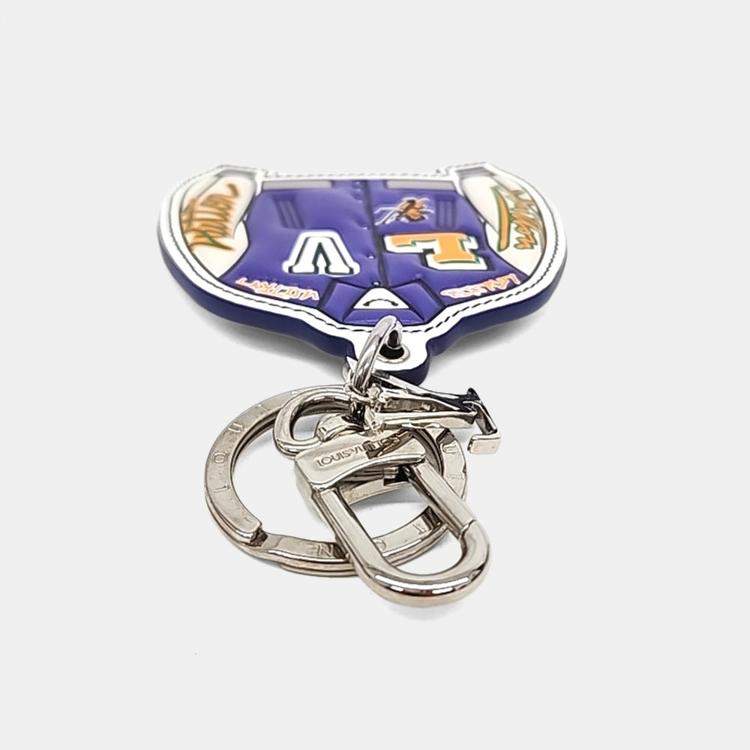 Pre Owned Louis Vuitton LV Varsity Jacket Illustration Baek Cham-gyeom Keychain