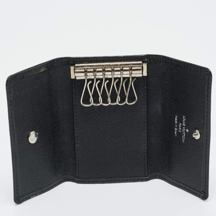 مملوكة مسبقًا Louis Vuitton 6 Key Holder Black Epi Leather